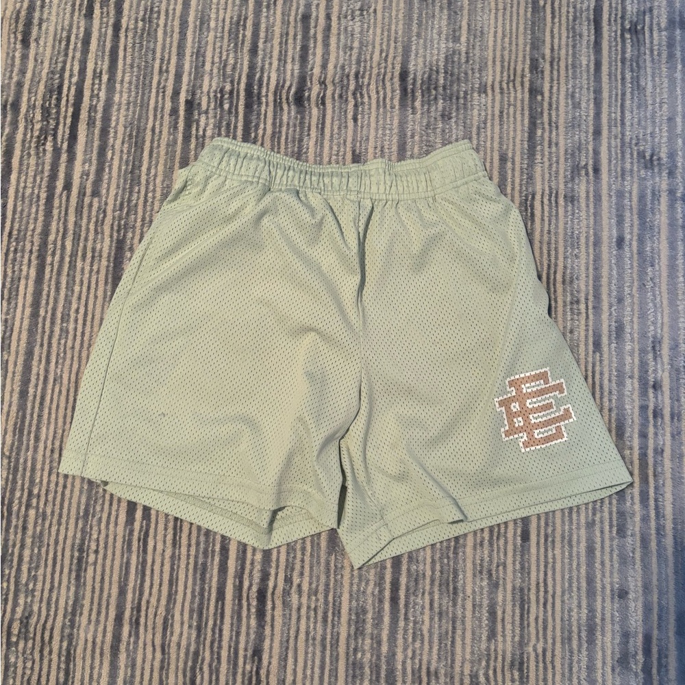 Men's Green Athletic Shorts
